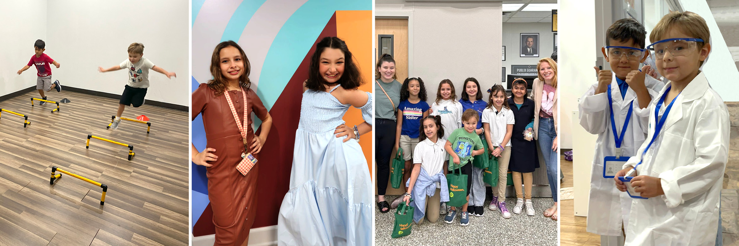 students around table writing studying reading